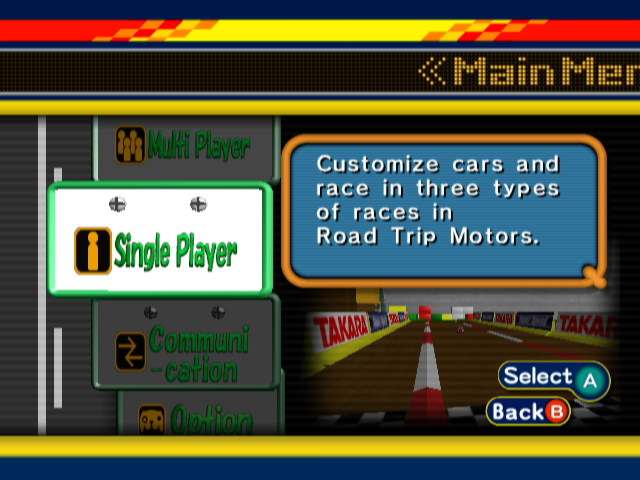 Road Trip screenshot 4 for Gamecube